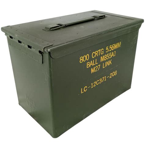 fat 50 caliber steel ammo box|usgi fat 50 ammo can.